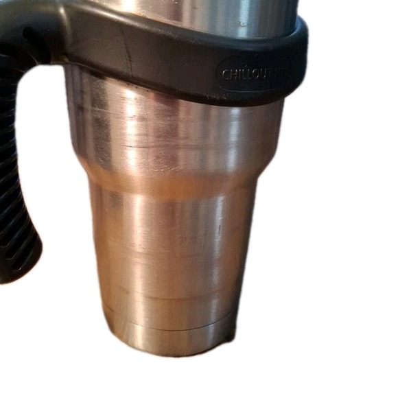 Yeti Rambler Stainless Steel Insulated Tumbler Cup Lid Removabe Handle 30oz READ - Picture 10 of 10